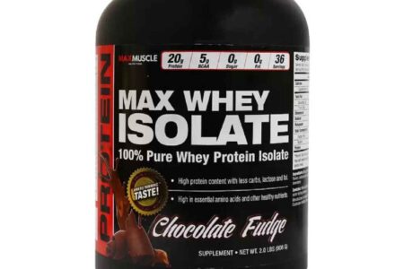 وی ایزولهMAX MUSCLE