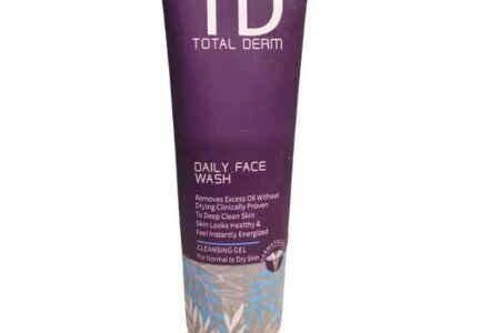 ژل شستشوی روزانه پوست خشک TOTAL DERM (TD)